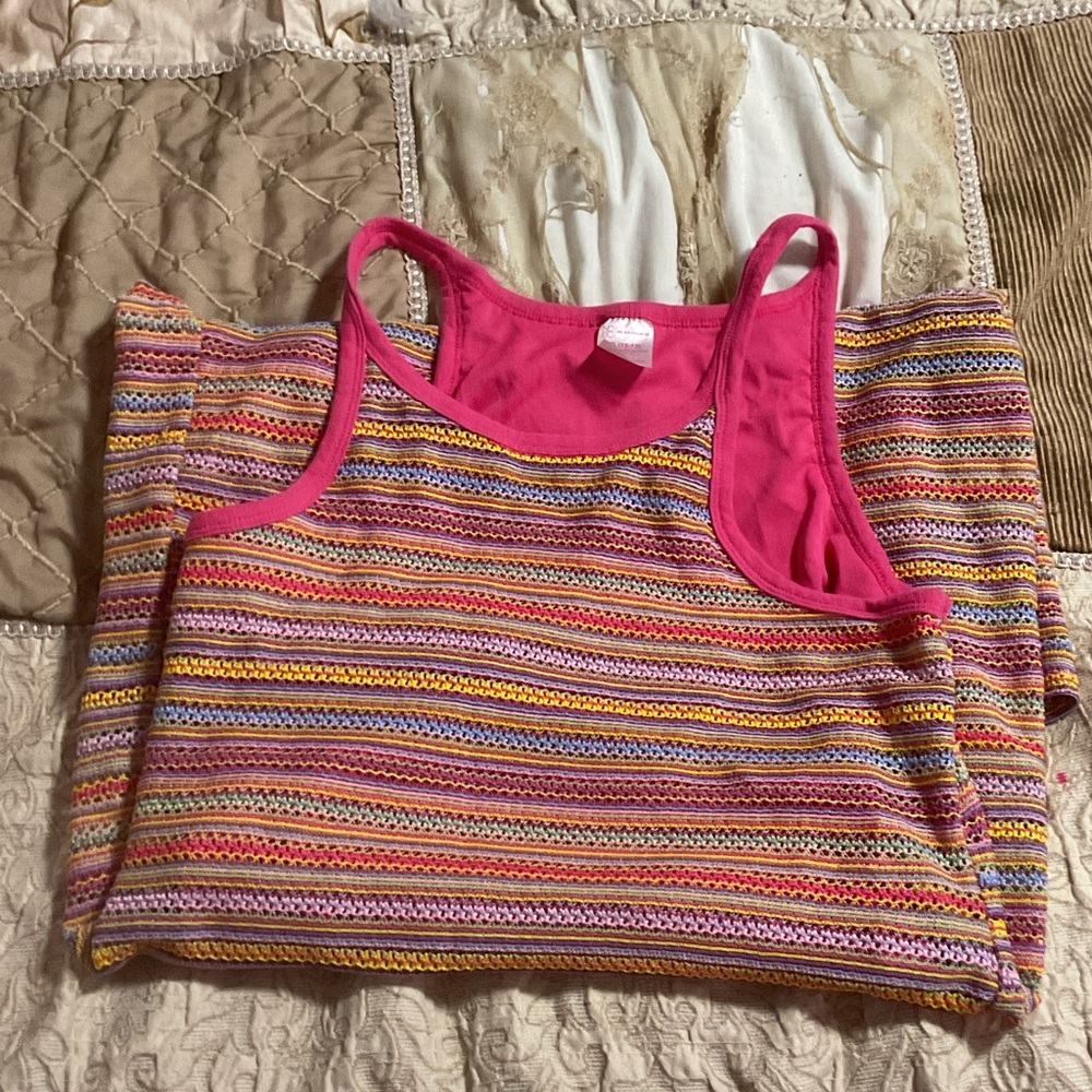 Rainbow cover up /dress